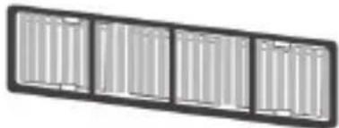 MIDEA 38TVQC12S5 - - Limpeza e Substituição dos Filtros de Ar (cont.) - 4