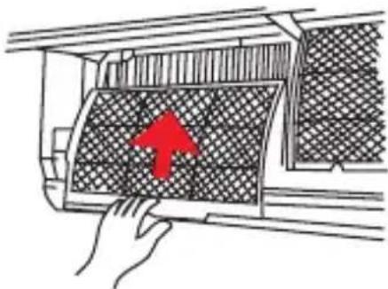 MIDEA 38TVQC12S5 - - Limpeza e Substituição dos Filtros de Ar (cont.) - 2