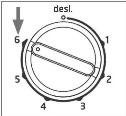 desl. 6 1 2 5 4 3