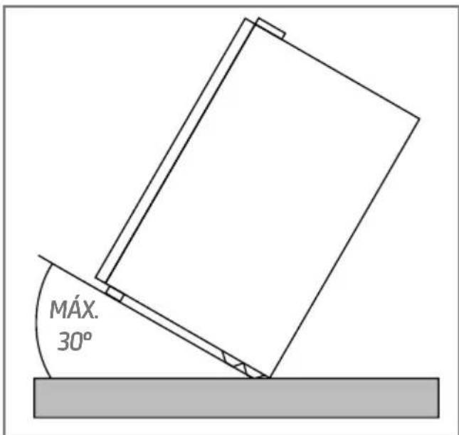 MÁX. 30°
