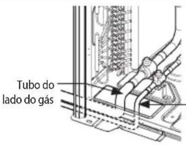 SAMSUNG AM180JXVANH - Cuidados ao utilizar o buraco de passagem - 3