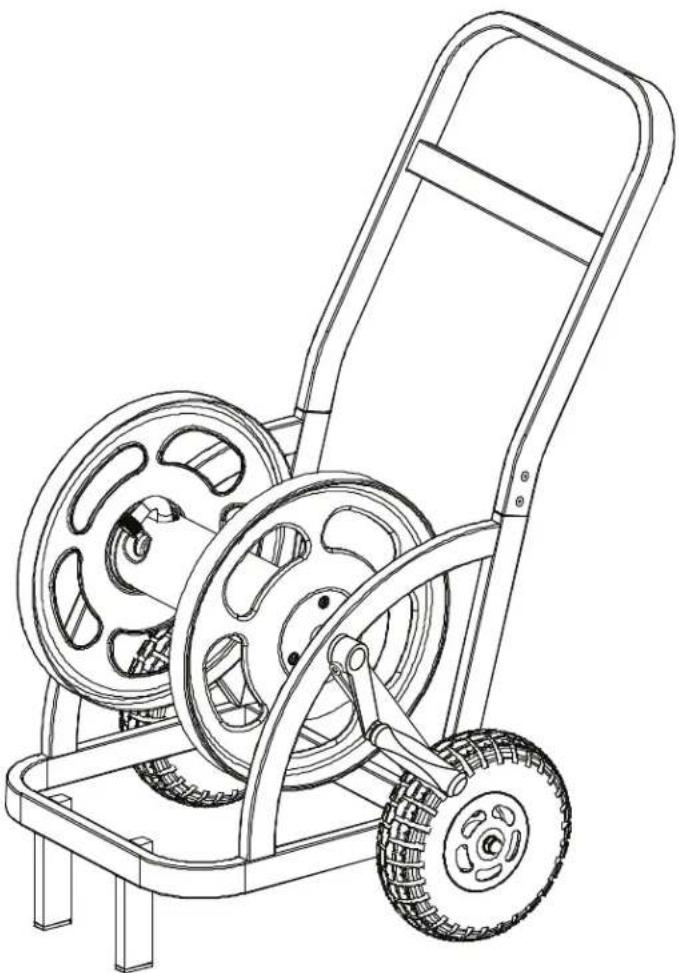 Liberty Garden 1200 - 2-Wheel Metal Hose Cart Owner's Manual - 1