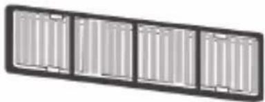 MIDEA 38AGVQC12M5 - eFiltro de carvão ativado - 1