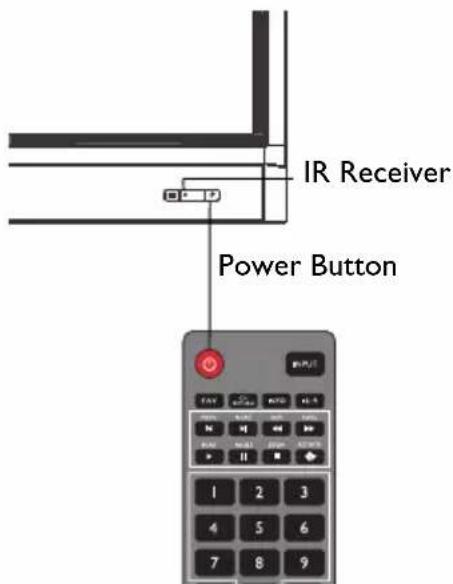 BENQ BERE7501 - Turning the display on or off - 2