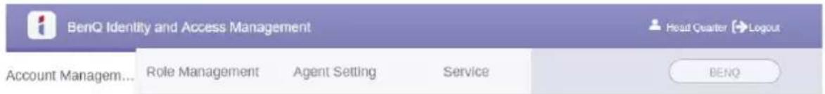 BENQ BERE7501 - Creating a new account - 2
