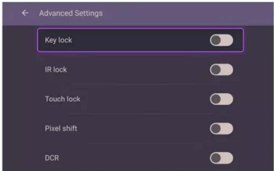 BENQ BERE7501 - More settings - 2
