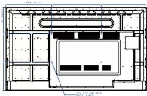 BENQ BERE7501 - Installing the display on a wall - 3