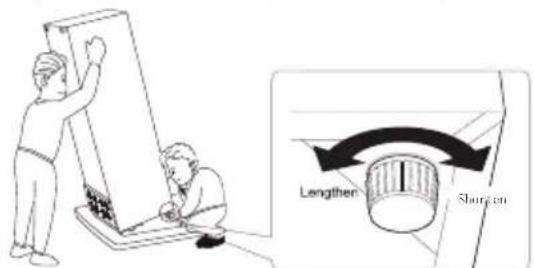 Orima ORF-110-W - Levelling the unit - 1