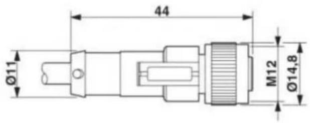 44 Ø11 M12 Ø14,8
