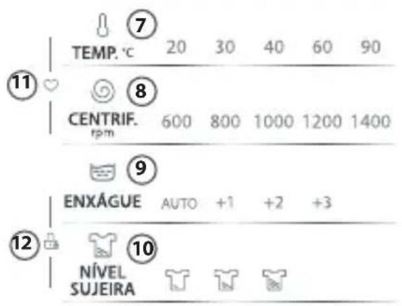 TOSHIBA TWD-BJ135M4BRLWK - - PAINEL DE OPÇÕES - 1
