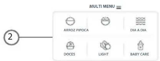 TOSHIBA MM2-EM27P - - DETALHAMENTO DO PAINEL DE CONTROLE - 2