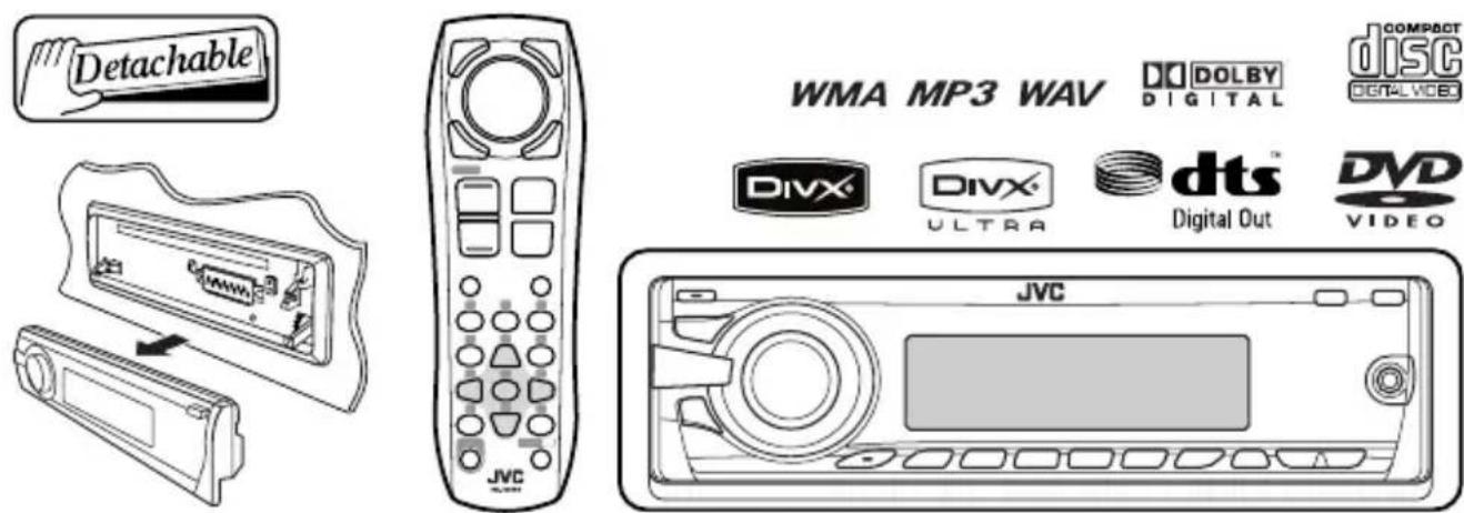 JVC KD-DV6405 - KD-DV6406/KD-DV6405 - 1