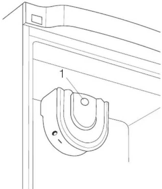 ELECTROLUX ENA 34415 X - Размещение полок дверцы - 2