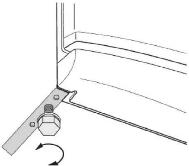 ELECTROLUX ENA 34415 X - Выравнивание по высоте - 1