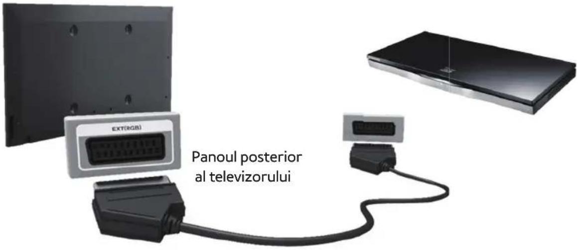 EXT(RGB) Panoul posterior al televizorului