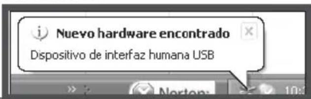 Nuevo hardware encontrado Dispositivo de interfaz humana USB