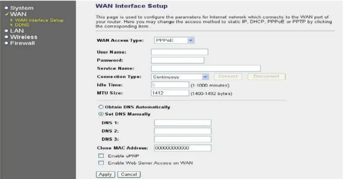 Intellinet Wireless G 4-Port Router 524636 - PPPoE (PPP over Ethernet) - 1