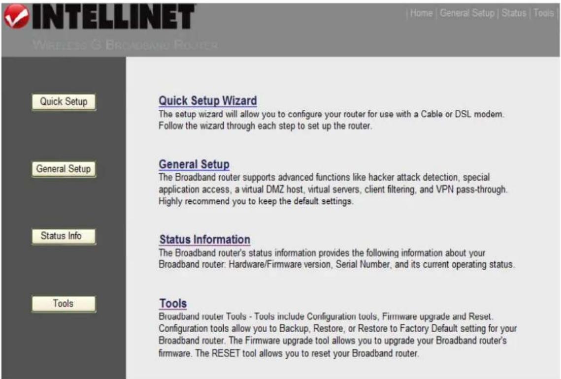Intellinet Wireless G 4-Port Router 524636 - Initial Setup - 3