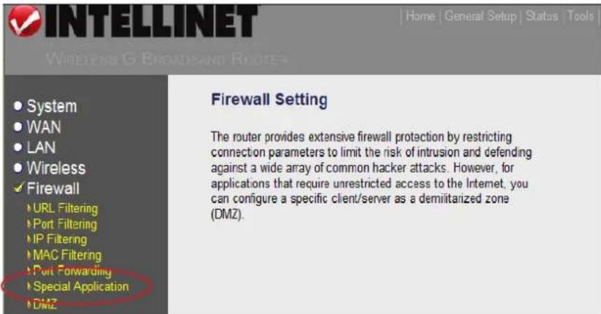 Intellinet Wireless G 4-Port Router 524636 - Firewall - 1