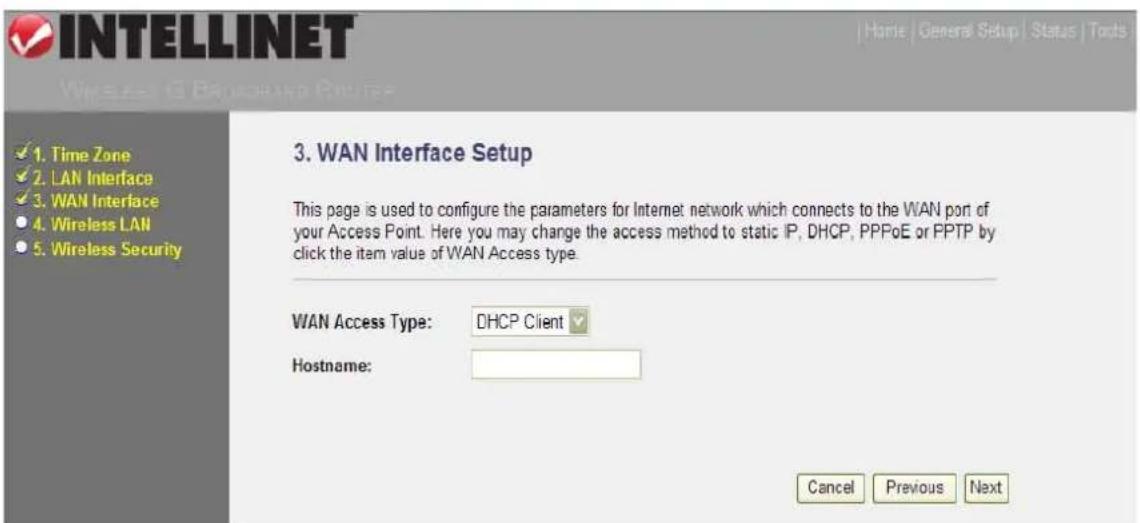 Intellinet Wireless G 4-Port Router 524636 - DHCP Client - 1