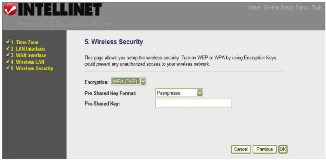 Intellinet Wireless G 4-Port Router 524636 - WPA (TKIP) - 1