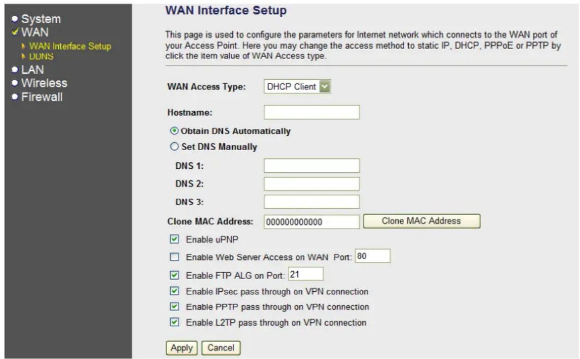 Intellinet Wireless G 4-Port Router 524636 - DHCP Client - 1