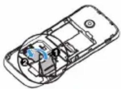 PHILIPS E160 - 插入 Micro SD 卡 (存储卡) - 1