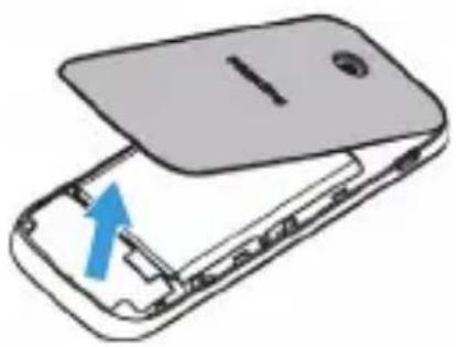 PHILIPS E160 - 插入 SIM 卡 - 1