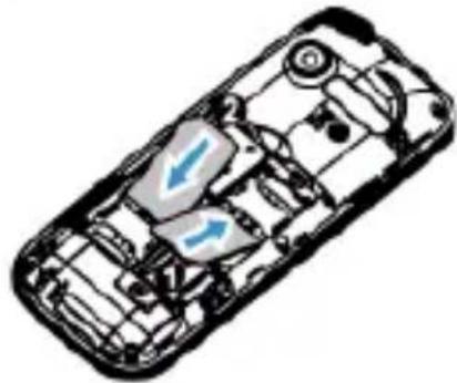 PHILIPS E121 - 插入 SIM 卡 - 2