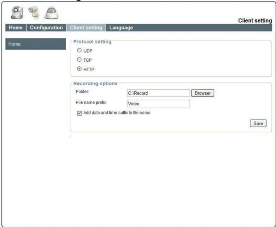 LEVELONE FCS-5044 - Client Setting - 1
