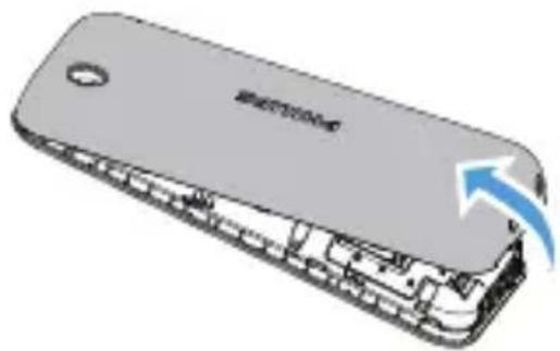 PHILIPS CTE105BK - 插入 SIM 卡 - 1