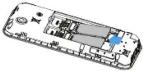PHILIPS CTE105BK - 插入 SIM 卡 - 2