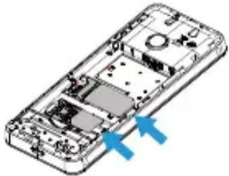 PHILIPS CTE168BK - 插入 SIM 卡 - 2