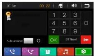 Xomax XM-DTSBN933 - Note: This feature refers to the Bluetooth phone and Bluetooth connection status - 2