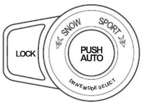 SNOW SPORT PUSH AUTO DRIVEMODE SELECT LOCK