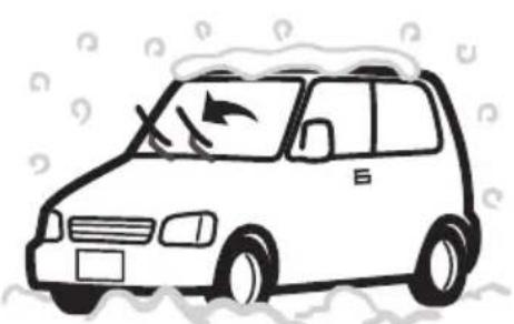 SUZUKI Escudo (2016) - 凍結防止剤が散布してある道を走行したあとは - 2
