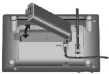 BELGACOM Maestro 300 - Batterijen plaatsen / vervangen - 2
