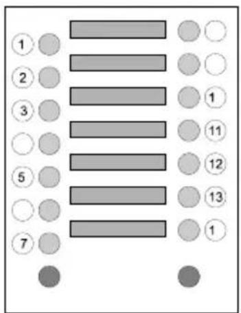 1 2 3 5 7 1 1 11 12 13 1