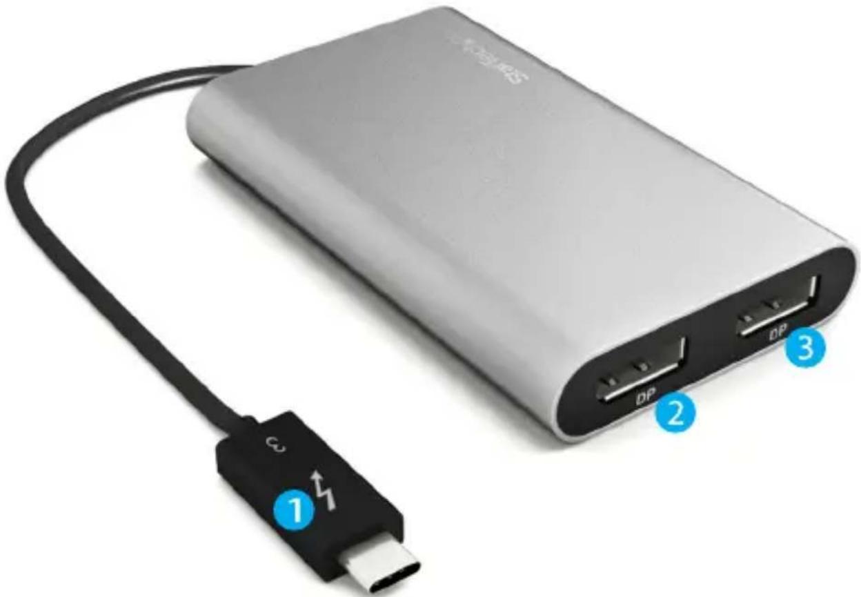 StarTech.com TB32DP2 - Product overview - 1
