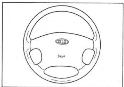 KIA Carens (2002) - Claxon (model met airbag) - 1