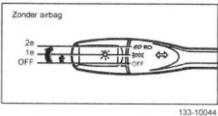 Zonder airbag 2e 1e OFF SO BO 300E OFF 133-10044