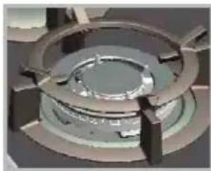 Defy DGS161 - Wok burner - 1