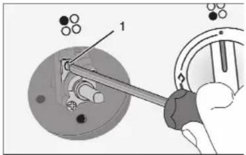 Defy DGS161 - Reduced gas flow rate setting for taps - 1