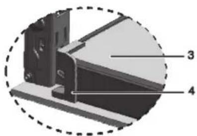 Defy DGS161 - Removing the door inner glass - 2