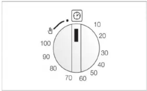 Defy DGS161 - Using the oven clock - 1