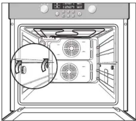 SAMSUNG BT62CDFST - Prinderea şinelor laterale - 3