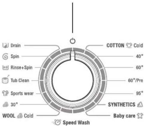 DAEWOO DWD-NF1212 - Buton selector - 1