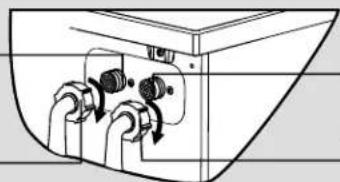 DAEWOO DWD-MH1211 - Conectarea furtunului de scurgere a apei - 6