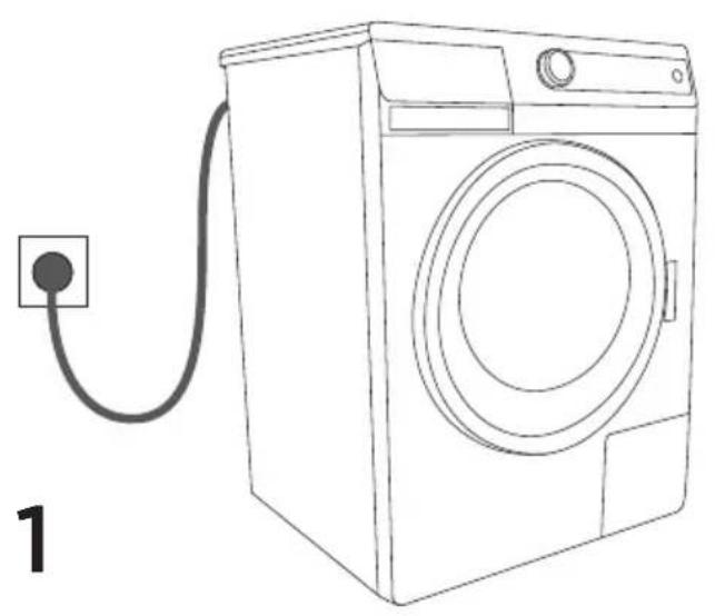 GORENJE W8544N/I - PASUL: PREGĂTIȚI PROCESUL DE SPĂLARE - 2