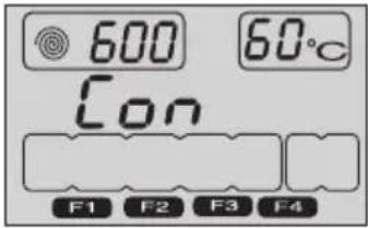 600 60°C Con F1 F2 F3 F4